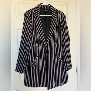 Torrid pin striped blazer